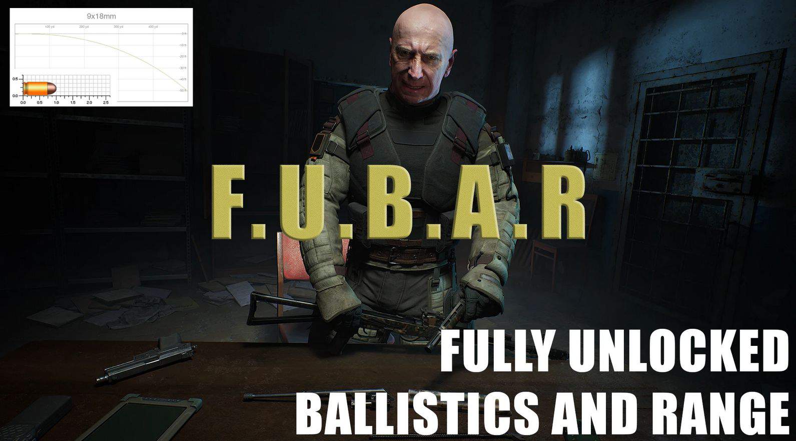 Fully Unlocked Ballistics and Range