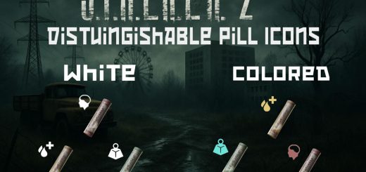 Distinguishable Pill Icons