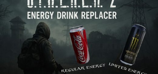 Energy Drink Replacer Mod