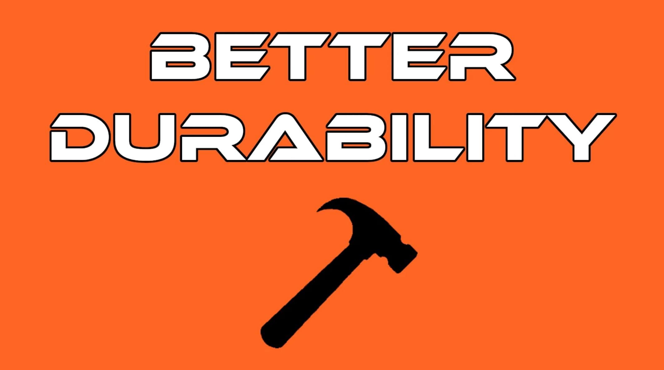 Better Durability – Weapons and Armor v1.0