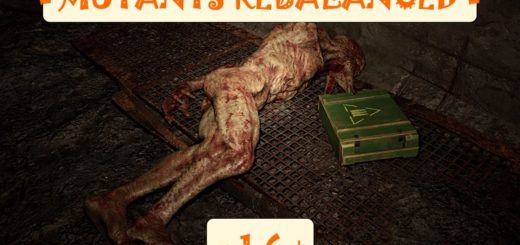 Reduced health for mutants for v1.6 v3.0.1