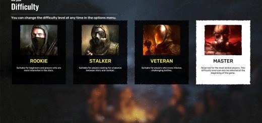 Standard saving on the Master difficulty v1.2f