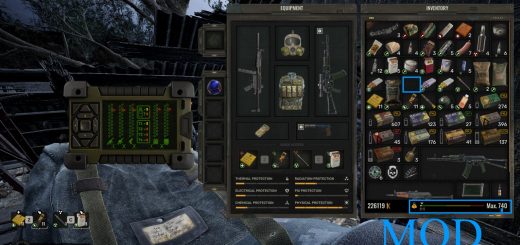 Fixed weight 740Kg of Compatible OXA Mod v1.7.1