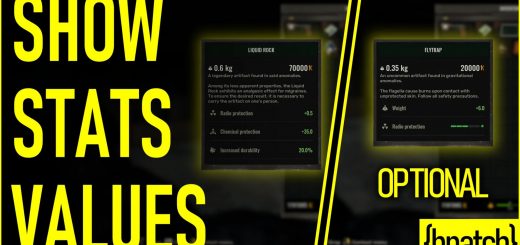 Sota – Show Stats Values (1.8 Ready – bpatch) v1.1