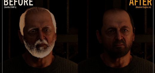 White Hair Bug and Glow Fix v1.0