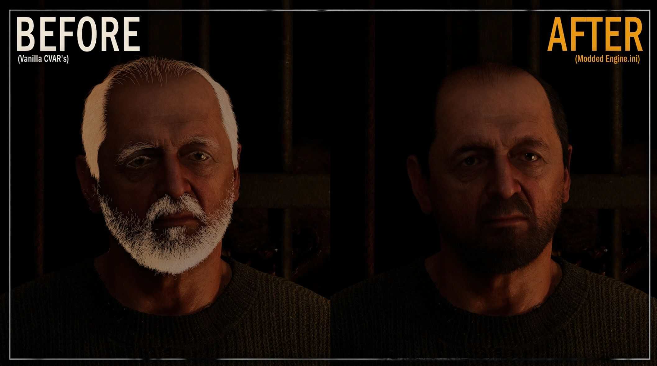 White Hair Bug and Glow Fix v1.0